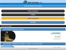 Tablet Screenshot of inter-schools.com